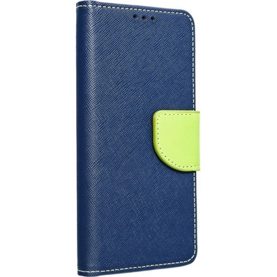 Apolis Pouzdro Fancy Book Huawei P8 Lite 2017/ P9 lite 2017 tmavě modré/limetkové 435511