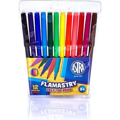 Astra Флумастери cx - 12 цвята (as314107001)