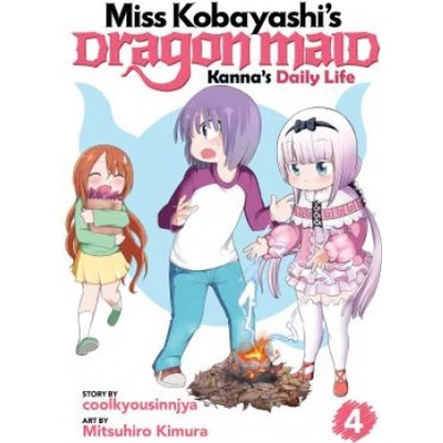 Miss Kobayashi's Dragon Maid: Kanna's Daily Life Vol. 4 CoolkyousinnjyaPaperback