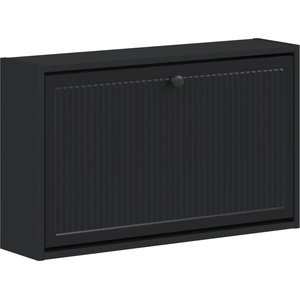 vidaXL Стенно шкафче за обувки EDE 71 x 17 x 43 см Инженерна дървесина (895966)