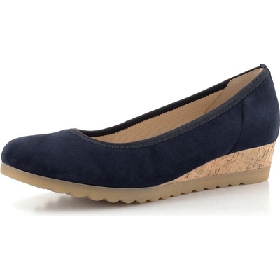 Gabor lodičky na klínku temně modré 62.641.46