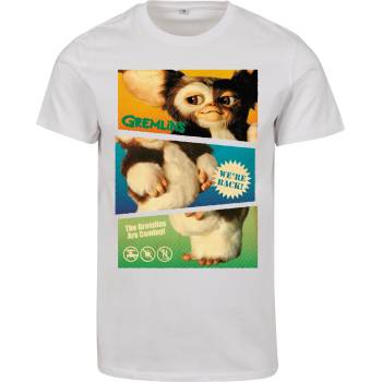 MERCHCODE Тениска Gremlins Split Poster Tee white XSUB-MC826-00220 - Черен, размер XS