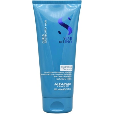 Alfaparf Milano Semi Di Lino Curls Hydrating Co-Wash Shampoo 200 ml