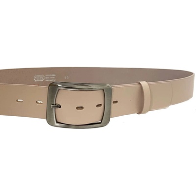 Penny Belts kožený opasek 16207 pudr