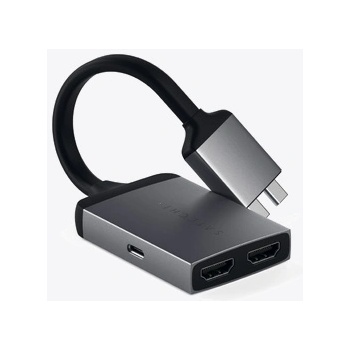 Satechi Type-C Dual HDMI Adapter Space Gray (STTCDHAM)