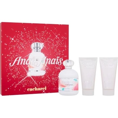 Cacharel Anaïs Anaïs L'Original подаръчен комплект: EDT 100 ml + лосион за тяло 2 x 50 ml за жени