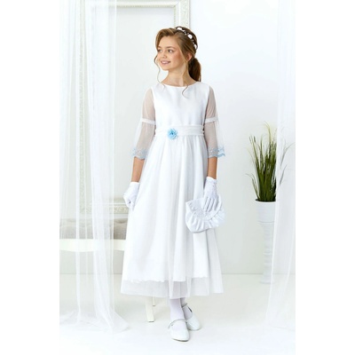 Fashionkids dievčenské šaty DAMLA M/457 ecru