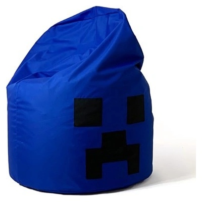 Sako taštička Minecraft modrá XXL 110 x 90 cm