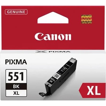 Canon ГЛАВА ЗА CANON PIXMA IP 7250/PIXMA MG 5450/6350 - Black - ink tank - /551/ - HIGH CAPACITY - CLI-551XLBK (CLI551XLBK) - PN 6443B001 (201CANCLI551BH)