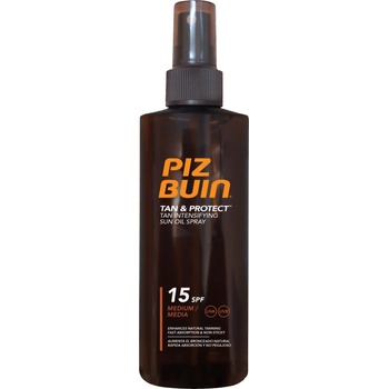 PIZ BUIN Tan & Protect Спрей-олио за бърз тен, SPF15, 150 ml