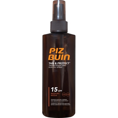 PIZ BUIN Tan & Protect Спрей-олио за бърз тен, SPF15, 150 ml
