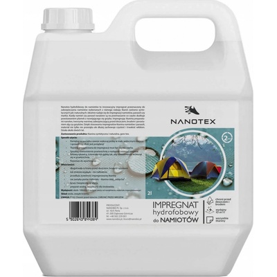 NanoTex hydrofobní impregnace pro stany 2000 ml – Zboží Mobilmania