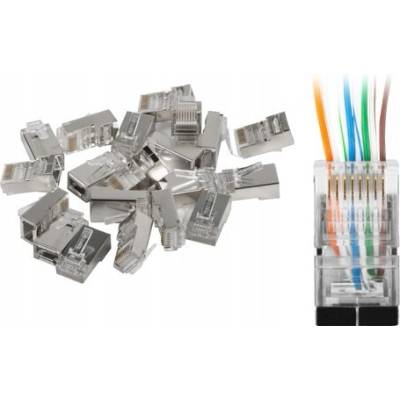 Síťová zástrčka Lanberg RJ45 kat. 6 FTP 100 kusů
