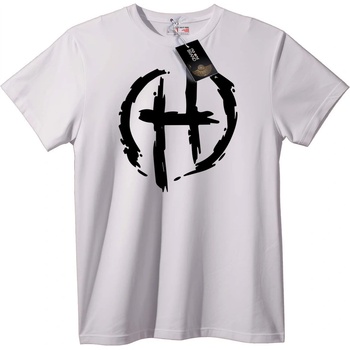 NOONEBRAND Тениска Кръстосан Символ - 2XL, White