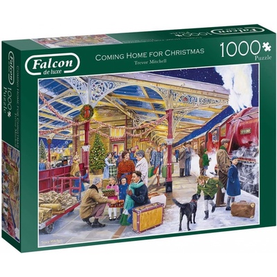 Falcon Jumbo Na Vánoce doma 1000 dielov