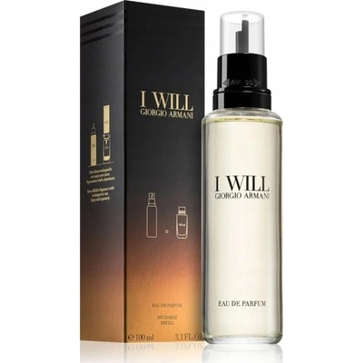 Armani I Will parfémovaná voda pánská 100 ml náplň