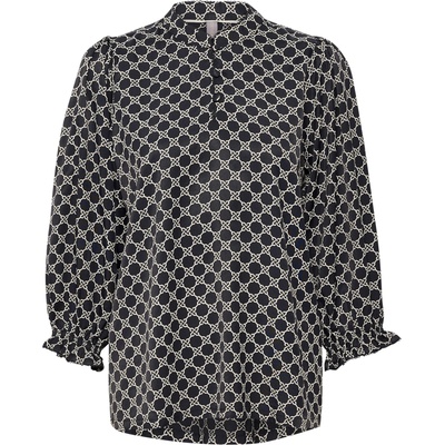 CULTURE Блуза 'Chaina' черно, размер XL