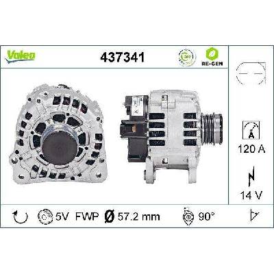 Generátor VALEO 437341