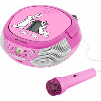 GoGEN Bob a Bobek KARAOKE ružový