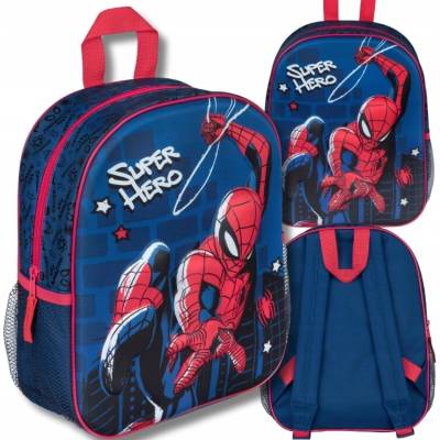Predškolský batoh Undercover jednokomorový, farebný - Spider-Man