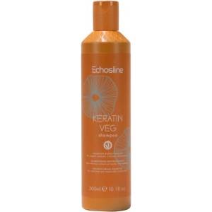 Echosline Реконструиращ шампоан с кератин и арган Echosline Keratin Veg Shampoo 300мл