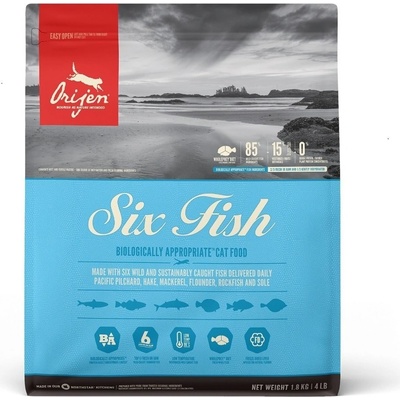 Orijen Cat 6 Fish 1,8 kg