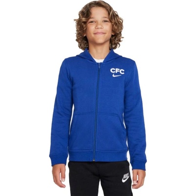 Nike Dětská mikina CHELSEA FC Zip blue – Hledejceny.cz