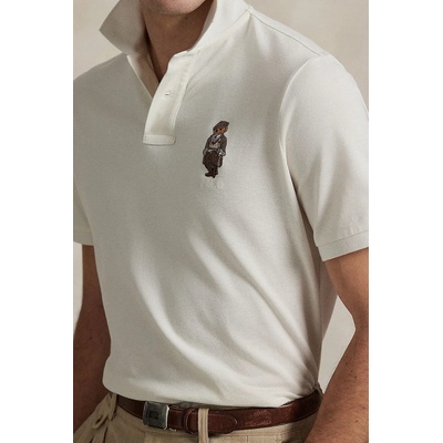 Памучна тениска с яка Polo Ralph Lauren (710P00082)