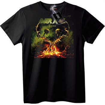 NOONEBRAND Тениска AEROS Изгорели черепи - M, Black