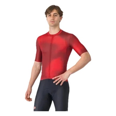 Castelli Vortice Red/Rich Red pánsky