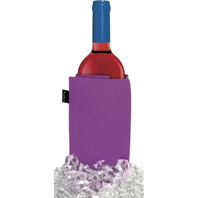PWC Wine cooler, chladiaci obal na víno - fialový/čierny
