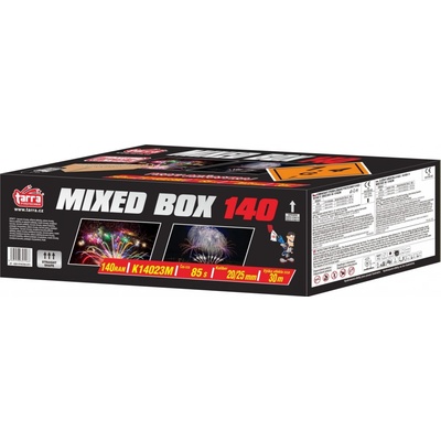 Profi složený Ohňostroj MIXED BOX 140 ran 1 1 Čína K14023M