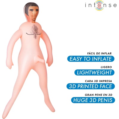 Надуваема секс кукла за женско удоволствие - Intense Dolls Anthony (D-244843)