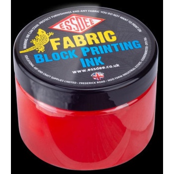 Essdee Barva na linoryt textilní 150 ml Red
