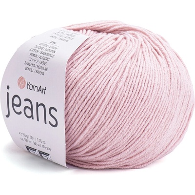 Yarn Art příze YarnArt Jeans 83 světlá starorůžová