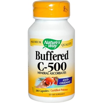 Image 1 of Nature's Way Buffered Vitamin C 500 mg [100 капсули]