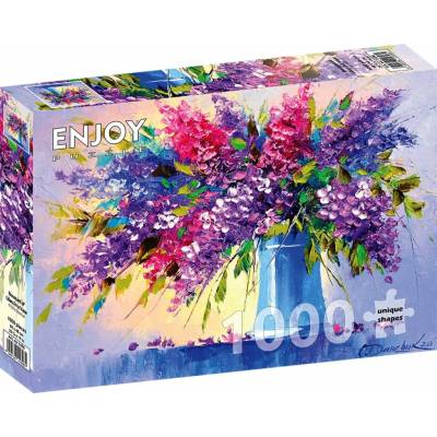 Enjoy Bouquet of Lilacs in a Vase 1000 dielov