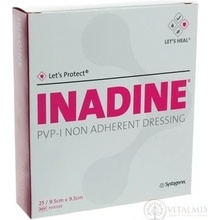 INADINE Povidone Iodine neadhezivní krytí 9,5 x 9,5