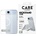 Panzer Гръб Care by PanzerGlass за iPhone 17 Air, Feature Case Transparent w. Kickstand and MagSafe