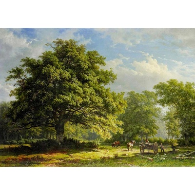 Pohled na Benteimský les 50x70cm - George Andries_Roth