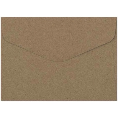 Ostatní Obálka B7 Nature hnědá 120g (88x125mm)