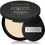 Eveline Cosmetics Wonder Match компактна пудра SPF 30 цвят 01 8 гр