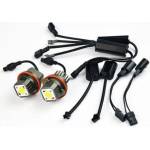  160w Лед крушки за ангелски очи за bmw e39 / e60 / e53 x5 / e65 / e87 / e63 - бял цвят - 7000 лумена