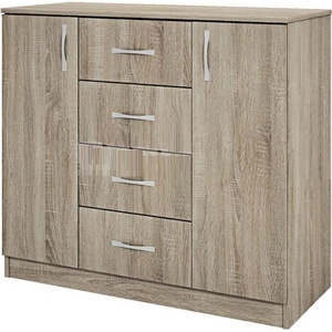 Bogdan Furniture I Скрин Mod 3004, Сонома тъмна
