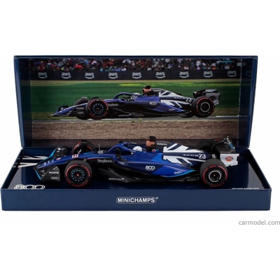 Minichamps Williams F1 Fw45 Team Williams Racing Gulf N 23 British Gp 2023 Alexander Albon Modrá Černá 1:18