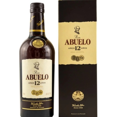 Ron Abuelo Anejo 12y 40% 1 l (holá láhev)
