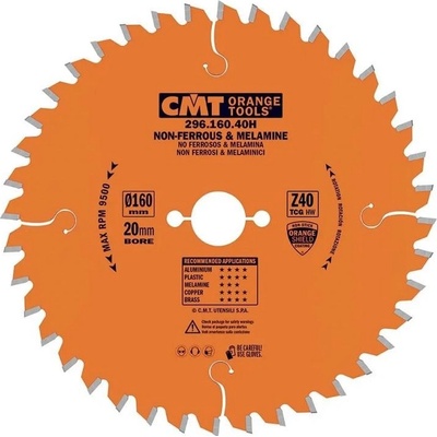 CMT Pilový kotouč na lamino, plast a neželezné kovy D160x2,2 d20 Z56 HM – Zboží Dáma