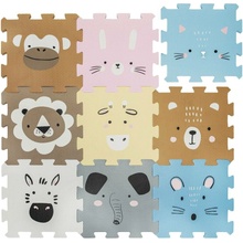 Zopa Pěnová podložka Puzzle 30x30 cm 9ks Wild Life