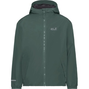 Jack Wolfskin Детско 3-в-1 яке Jack Wolfskin Kid's Iceland 3in1 Jacket 3-in-1 jacket - Sago Palm - размер 128 (EU) (703-7845-0613)