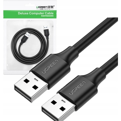 Ugreen US102 USB 2.0, MM, 1m, černý
